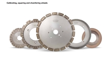 Calibrating, Squaring And Chamfering Wheels For Natural Stone And Engineered Stone