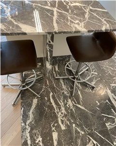 Gris Des Ardennes Marble Kitchen Countertop