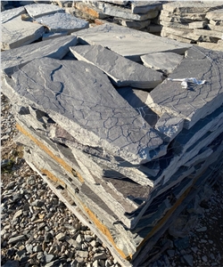 Patio Size & Oversize Silvermist Slate Flagstone