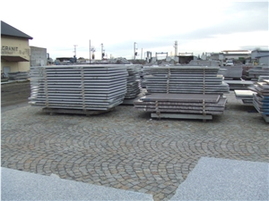 Strzegom Granite Slabs, Grey Granite