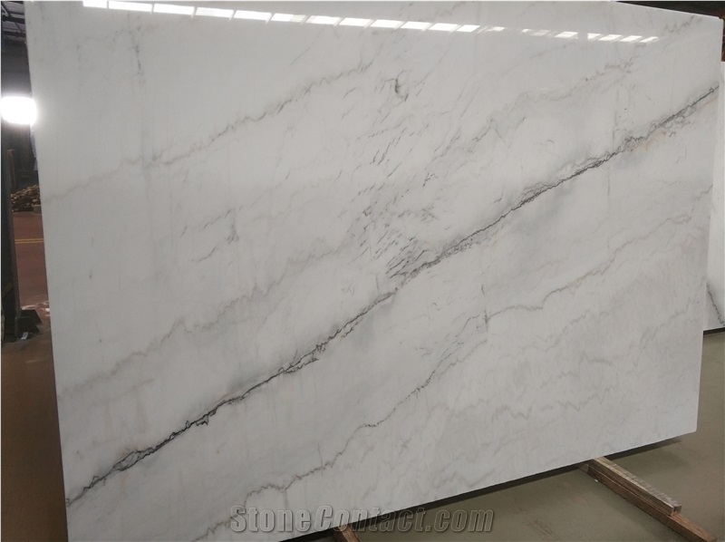 Guangxi White Slabs,China White Marble