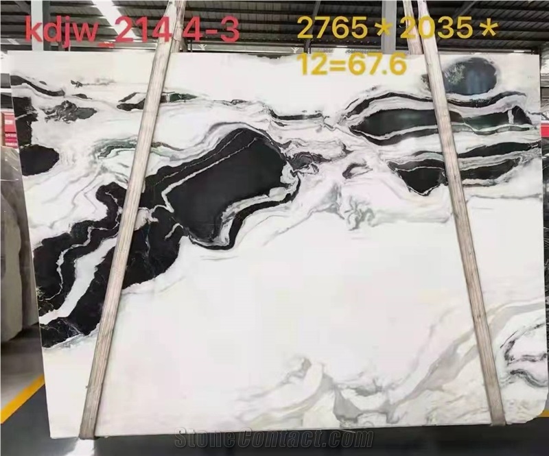 Perfect Panda White Marble Slabs & Tiles
