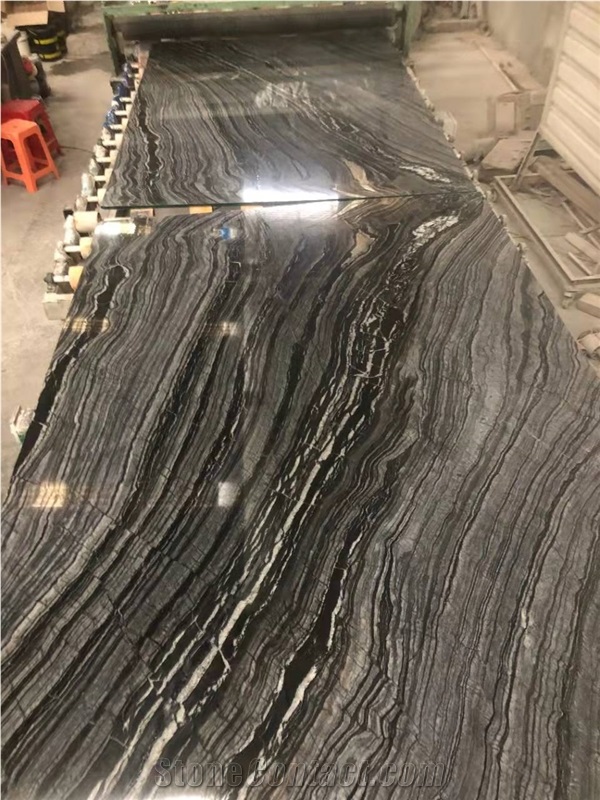 Silver Wave Marble Slabs & Tiles