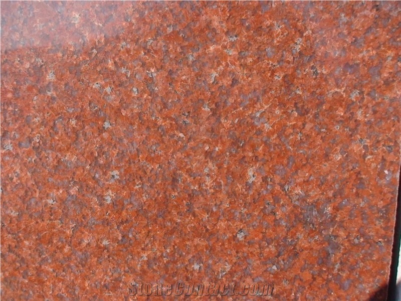 Jhansi Red Granite Slabs, Tiles
