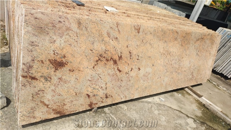 Shivakashi Gold Granite Slabs