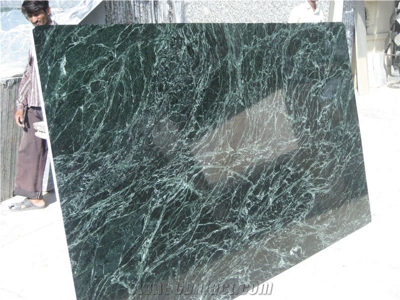 Spider Green Marble Slabs