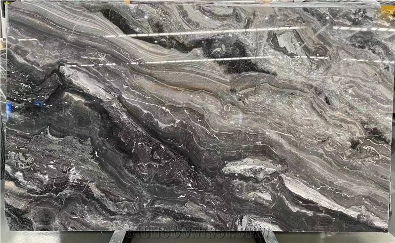 Australian Gray Marble With Wave Grains Tiles