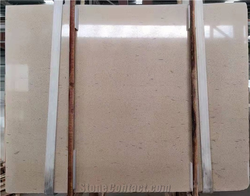 Cheap Angel Beige Marble Polished Tiles And Slabs