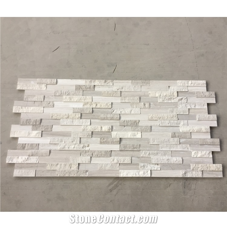 Decoration White Wooden Wall Cladding Veneer