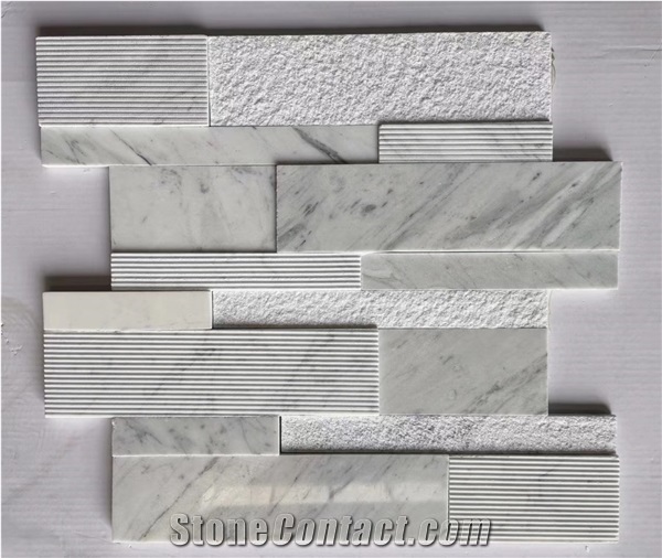 Hot Sale Wooden Marble Mosaic Tile Wall Decoration