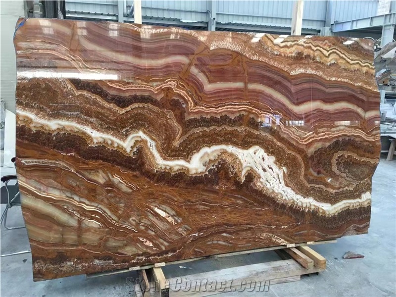 Hot Sell Natural Stone Gold Rose Marble Stone Slabs & Tiles