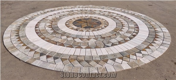 Luxurious Decorative Patterns Wall & Floor Marble Mosaic