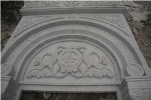 Natural Stone Modern Hand Carving Marble Church Products
