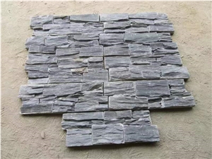 Back-Bolt Grey Slate With Cement Backed For Outdoor Decor