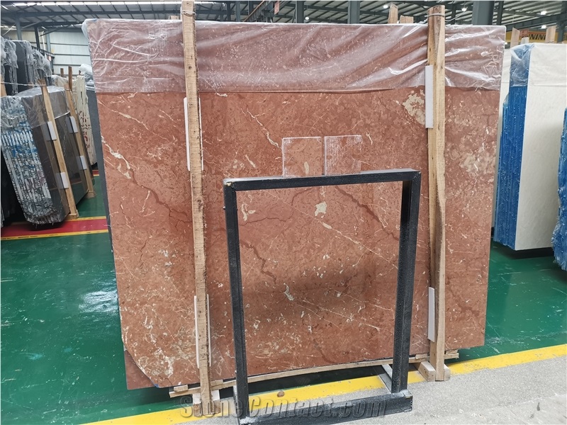 Iran Red Coral Marble Wall And Floor Slab And Tiles