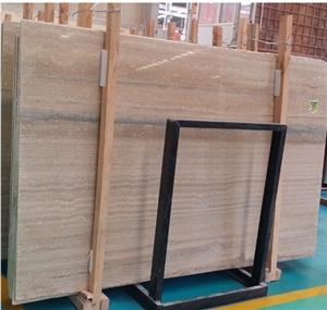 Italy Grey Silver Travertine Slab,Roman Silver Travertine