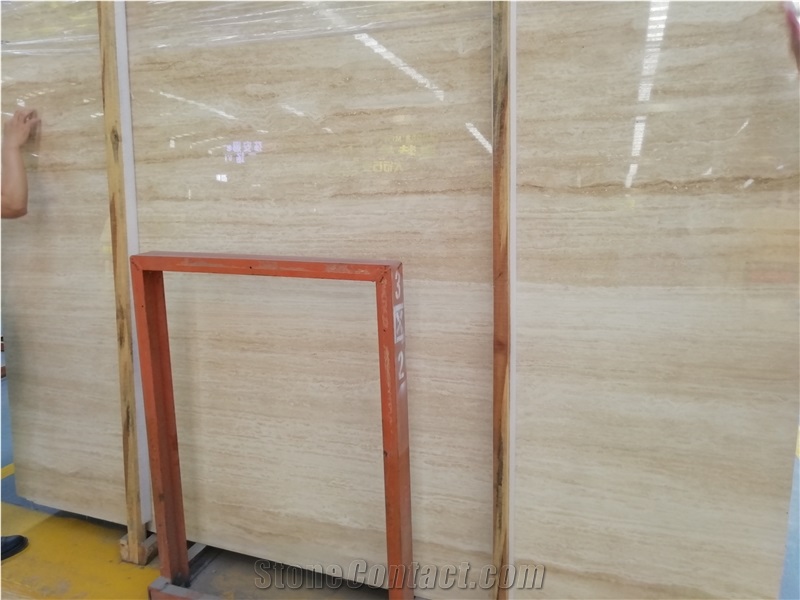 Italy Roman Beige Travertine, Marble Slabs And Wall Tiles
