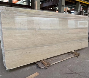 Italy Roman Silver Fosse Travertine Slab Travertino Slab
