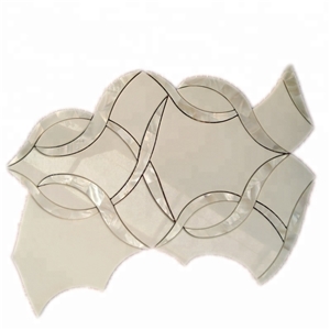 Pearl Shell Mosaic Kitchen Backsplash Mosaic Tiles