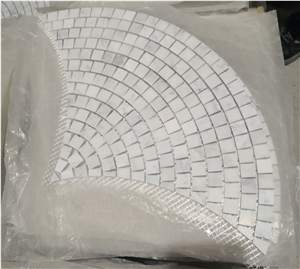 Sector Fan Shape Mosaic Tiles Backsplash Mosaic