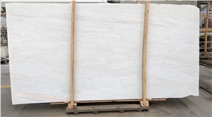African Statuario White Marble Polished Slab
