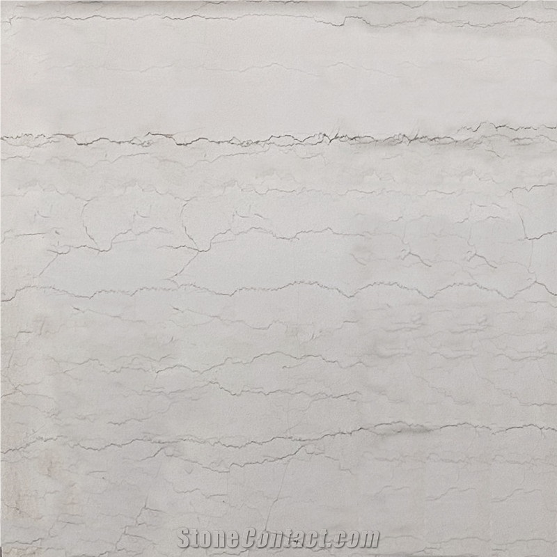 Bianco Perlino Beige Marble Polished Slabs