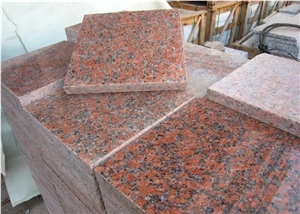 Maple Red Granite G562 Polish Flamed Tiles