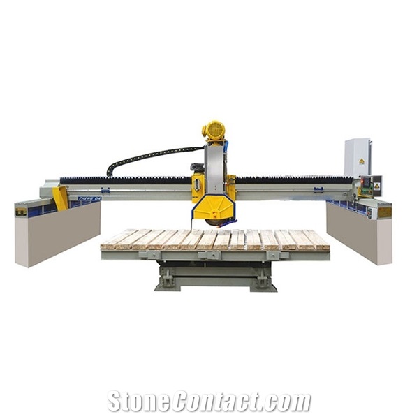 Automatic Bridge Type Cutting Machine With Tilt Table