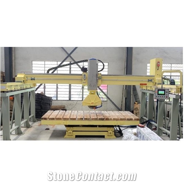 Automatic Bridge Type Cutting Machine With Tilt Table