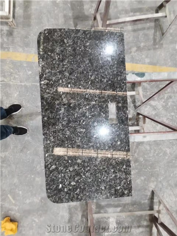 Polished Cut To Size Silver Pearl Granite For Vanity Tops