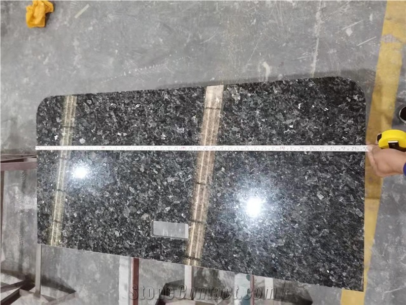 Polished Cut To Size Silver Pearl Granite For Vanity Tops
