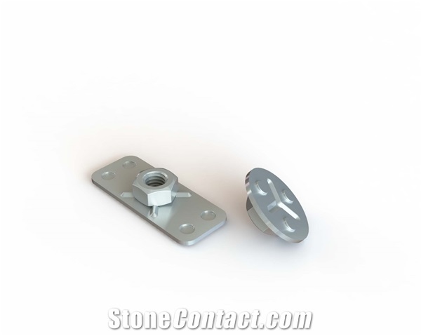 DRCY Nut With Blind Plate And Round Spacers Drywall Anchors