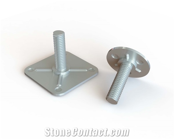 PRY Threaded Stud With Plate And Round Spacers