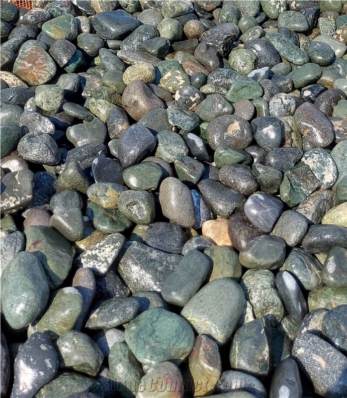 Multicolor River Stones,Flouray All Mix Pebbles &Gravels from
