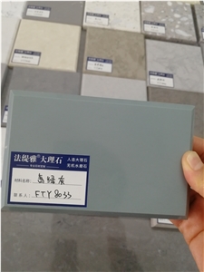 China FTY8033 Green Artificial Marble