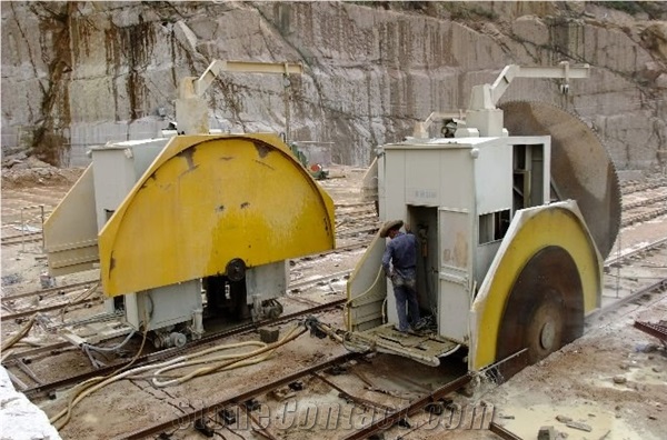 Granite And Marble Quarry Equipment Double Discs Stone Cutting Machine