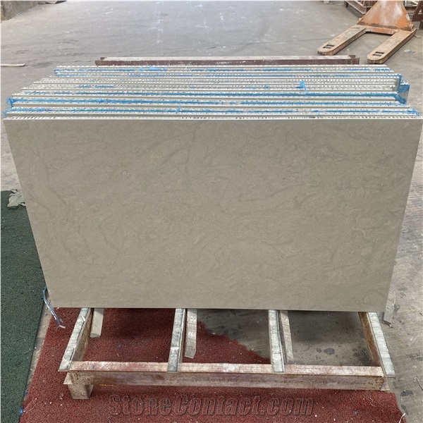 Bragg Grey Limestone Honeycomb Panel For Facade Wall