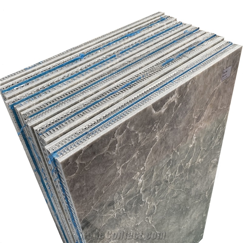 Nordic Grey Marble Aluminium Honeycomb Compoiste Panel