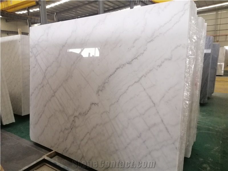 Popular Guanxi White Marble Stone Slabs