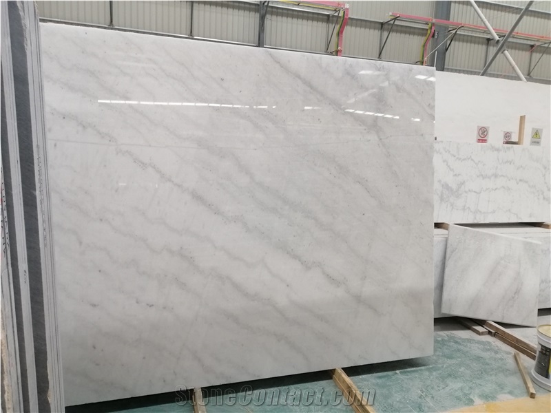 Popular Guanxi White Marble Stone Slabs