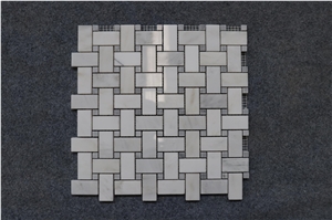 Popular Mosaic Design In White Marble Stone