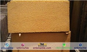 Pakistani Mango Sandstone, Yellow Sandstone Slabs & Tiles