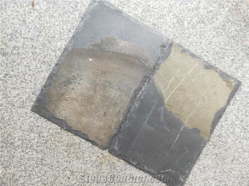Multicolor Natural Slate Roofing Tiles