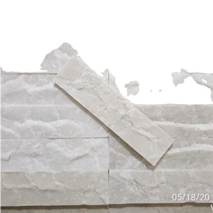 Pure White Split Stone Packing In Carton Box