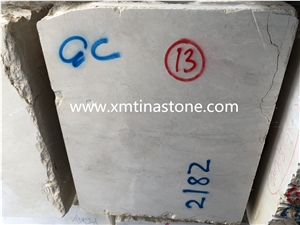 Cream Marfil Marble Block