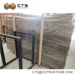 Best Quality Silver Travertine Stone Slabs Tiles Polished