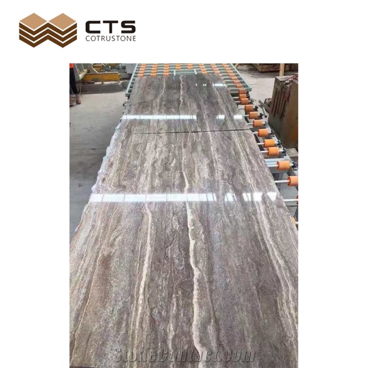 Best Quality Silver Travertine Stone Slabs Tiles Polished