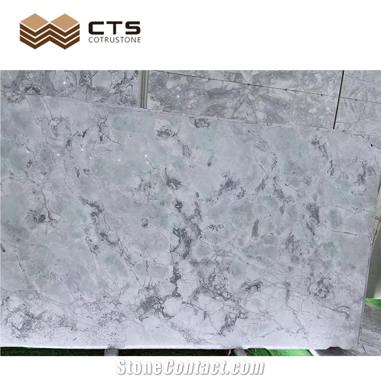 Calacatta Grey Quartzite Slabs Tiles Floor Bathroom Decorate