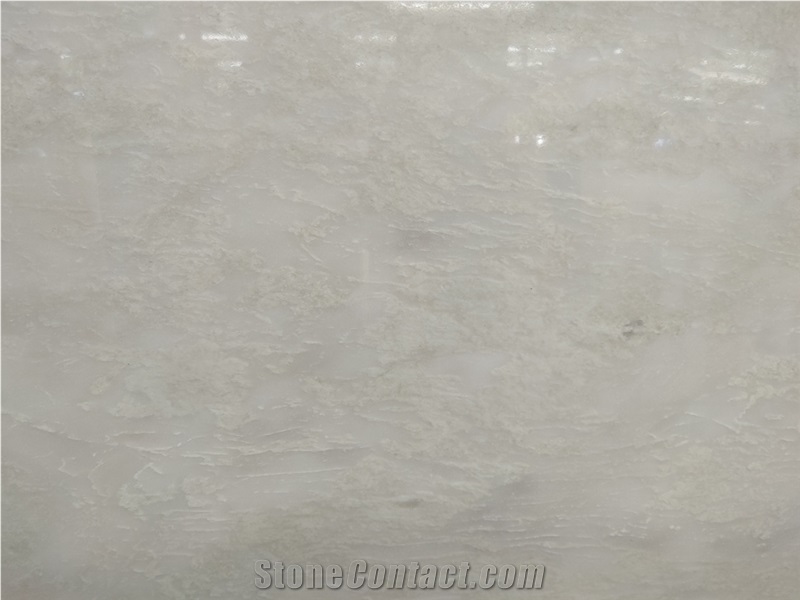 Polishing Inner Decoration Slabs Flooring Rhino White Marble