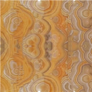 Polishing Onyx Interior Flooring Big Slabs Dream Orange